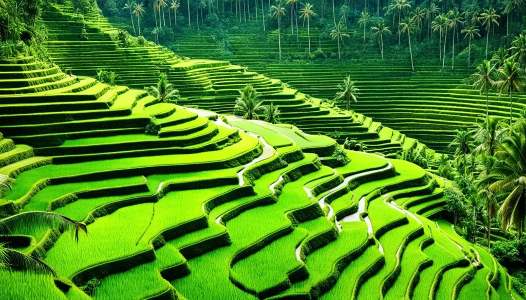Bali rice terraces