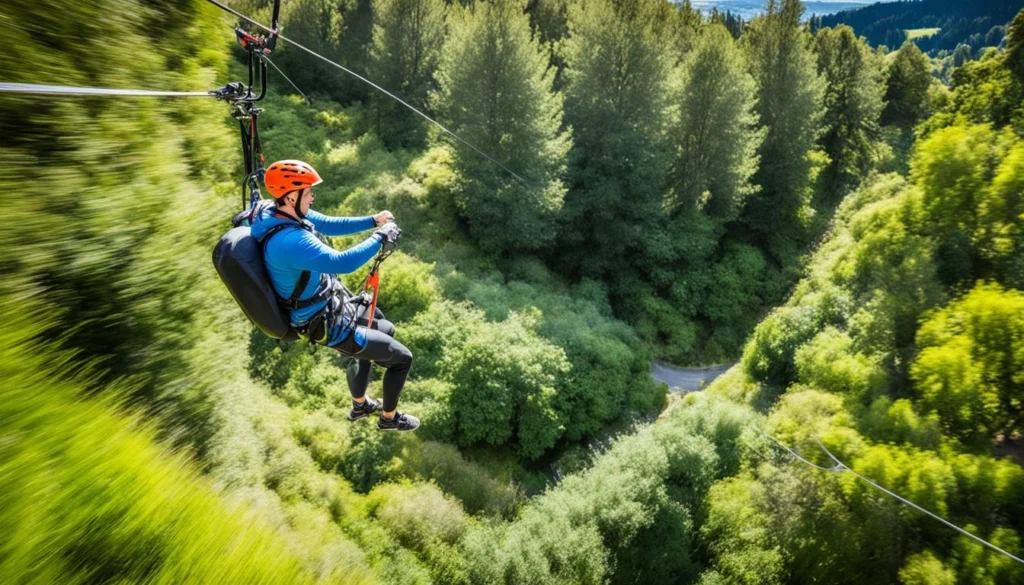 Christchurch Adventure Park ziplining and mountain biking