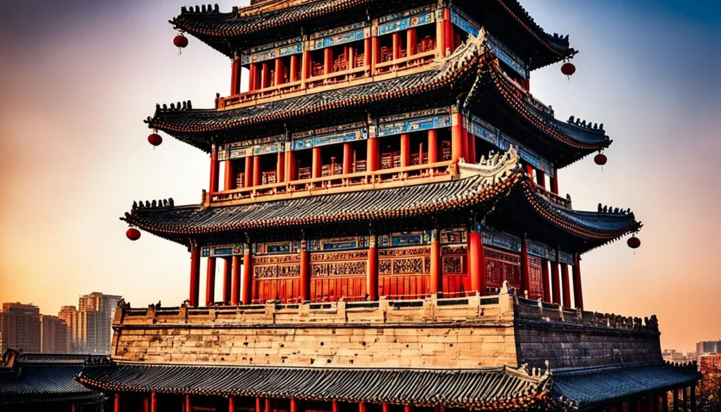 Drum Tower in Xi'an, a cultural landmark