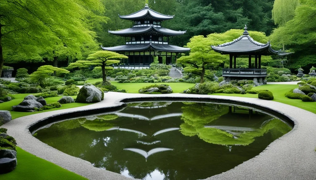 Ginkaku-ji showcasing the beautiful gardens and peaceful reflections