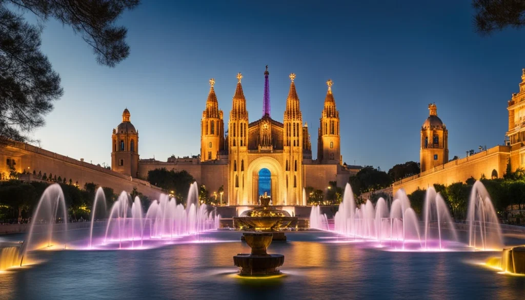 Iconic landmarks barcelona, Magic Fountain of Montjuïc