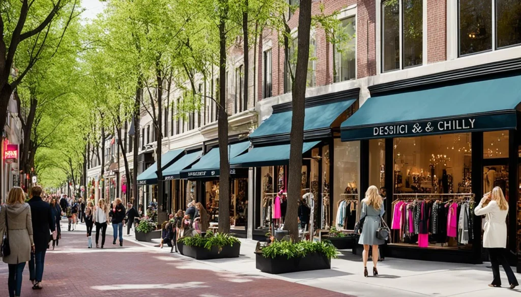 James Street shopping