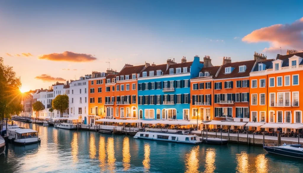 Little Venice sunset views in Mykonos