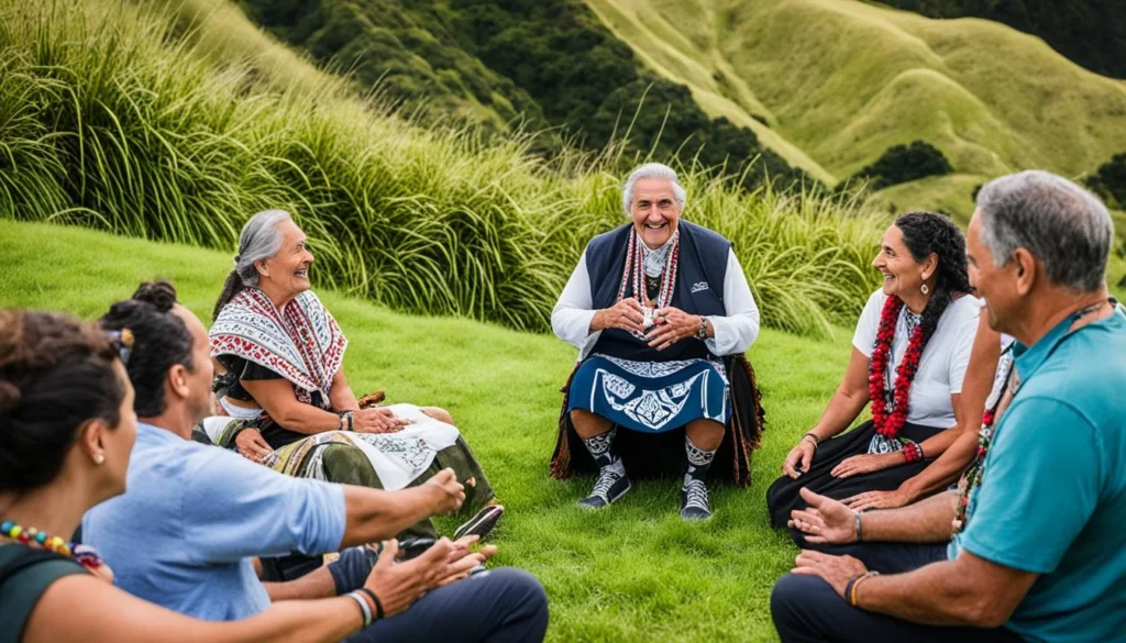 Māori culture at Mt Eden Maungawhau
