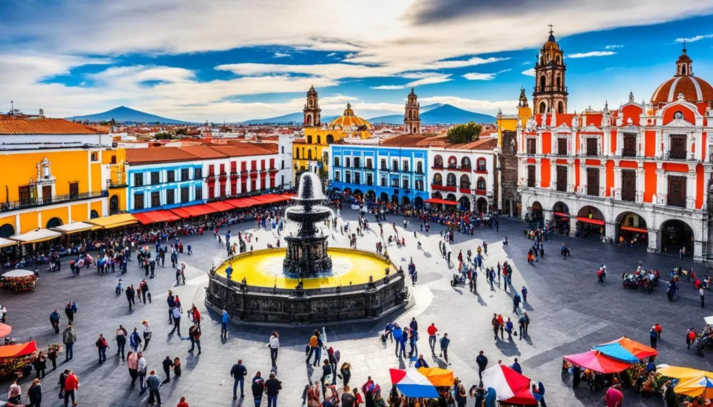 Puebla Zócalo central square