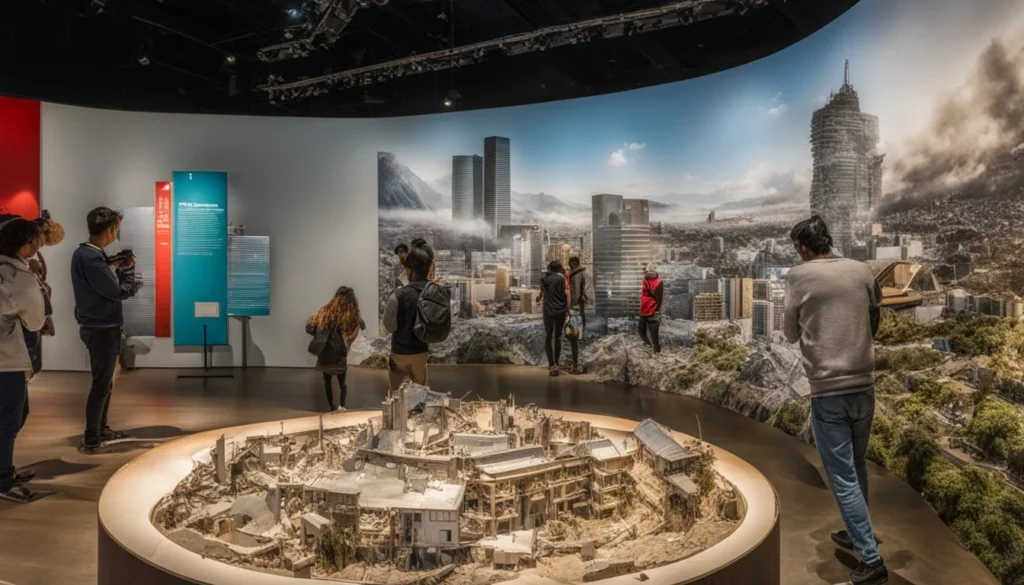 Quake City exhibition in Christchurch