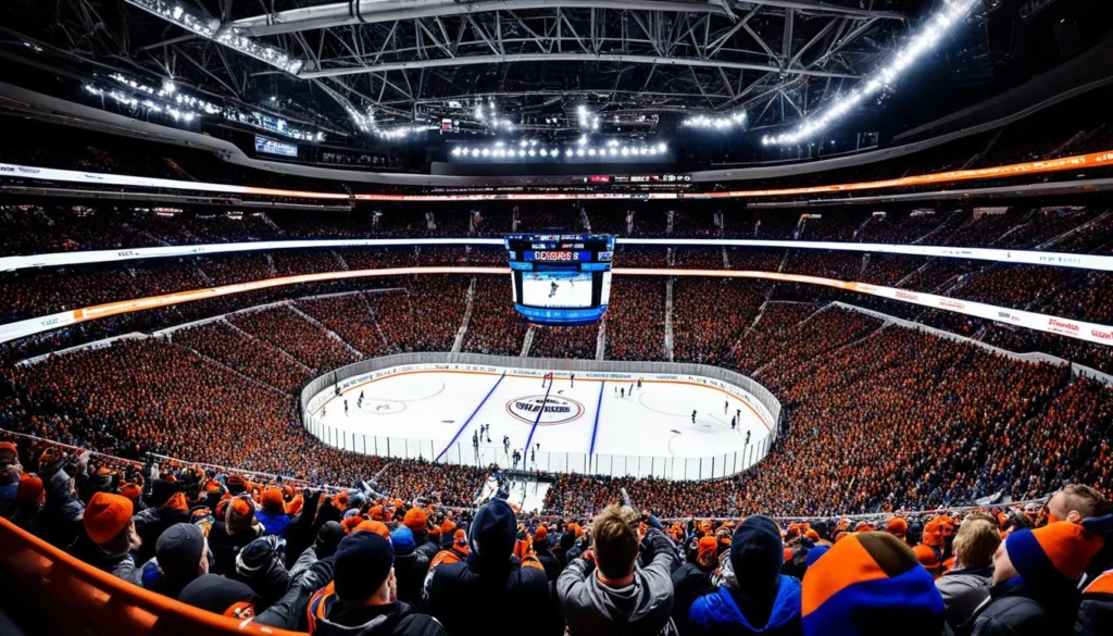 Rogers Place live sports in Edmonton