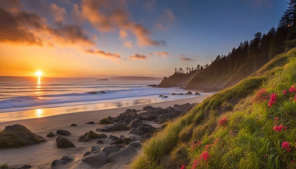 Sumner Beach scenic view