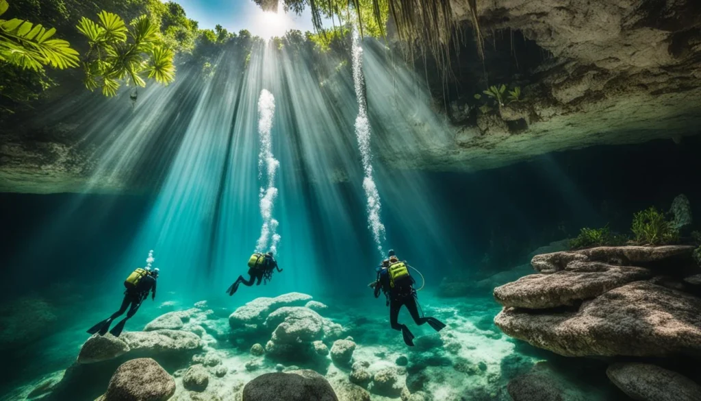 Tulum cenotes exploration