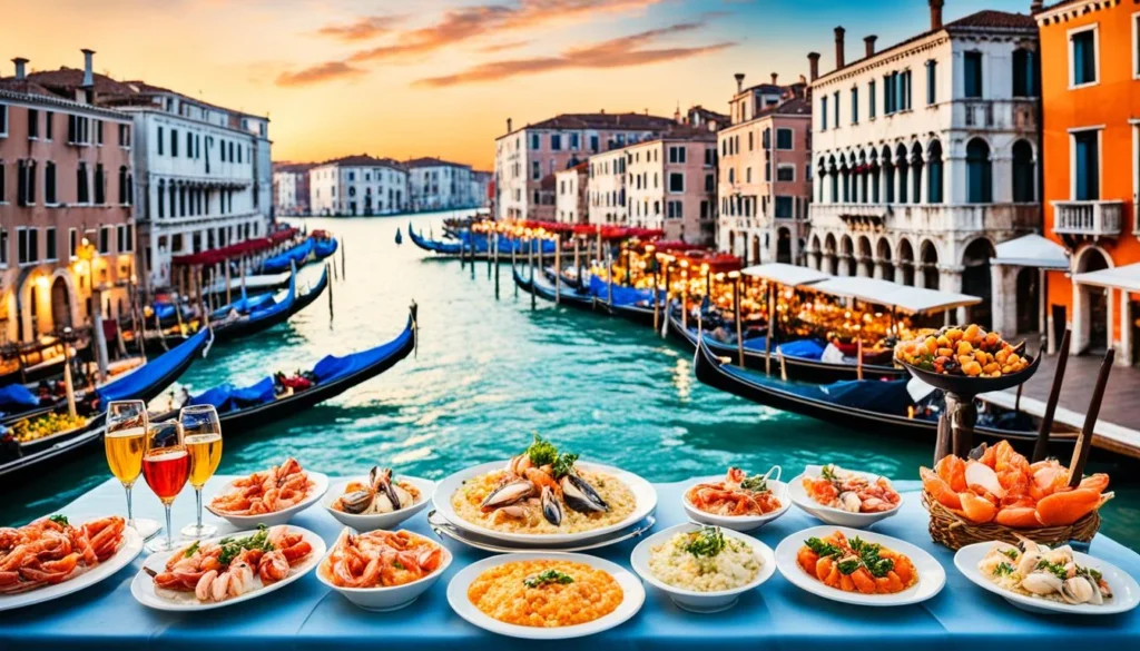 Venice food and wine