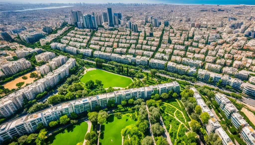 green spaces in Tel Aviv