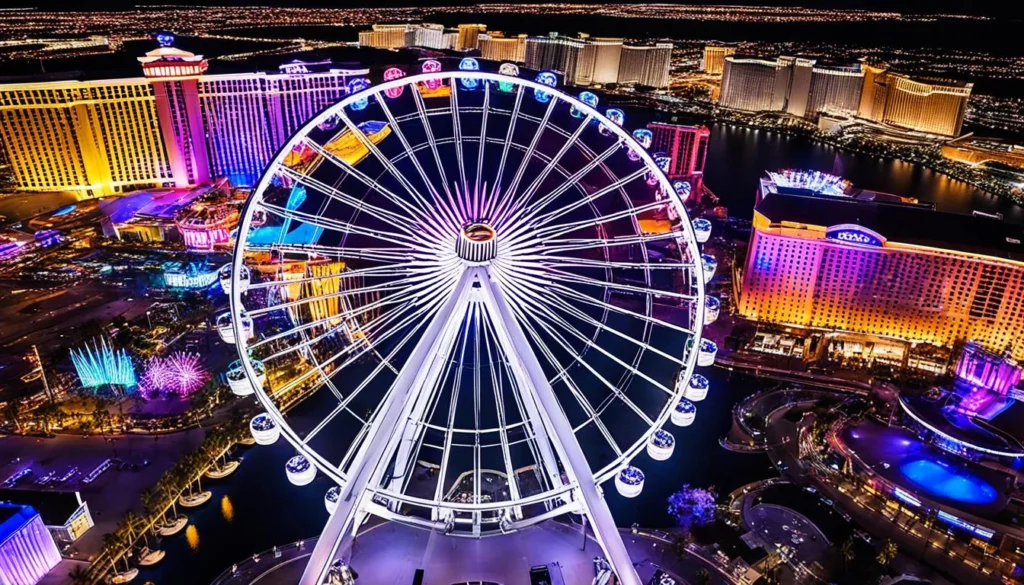 high roller observation wheel
