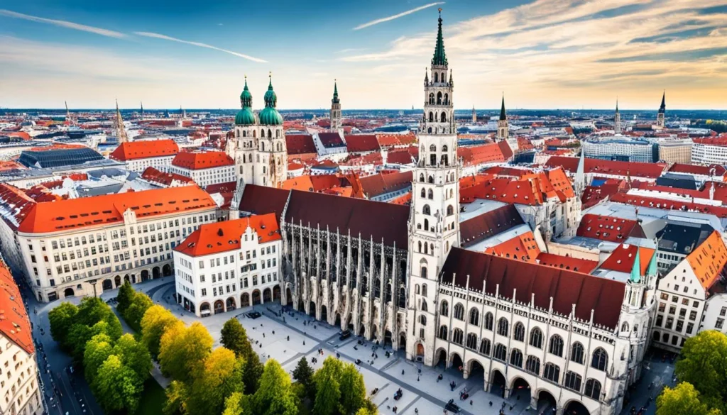 historic architecture in Munich