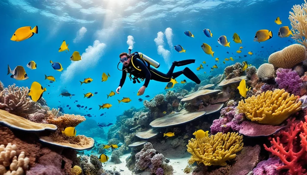 scuba diving in Playa del Carmen