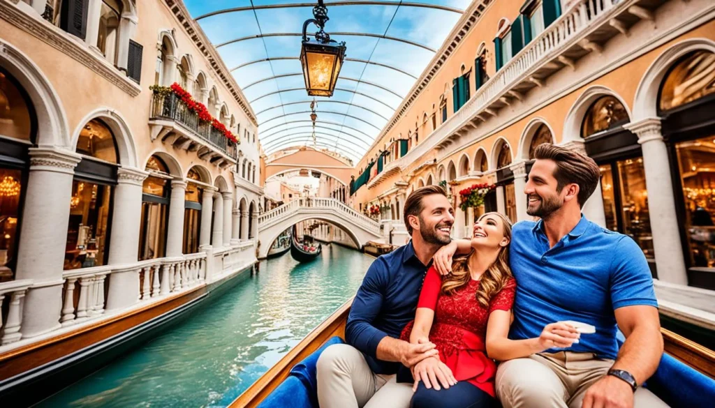venetian hotel gondola rides